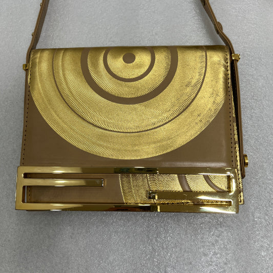 Fendi Gold Crossbody Bag