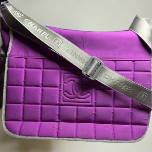CHANEL Sport Line Flap Messenger Bag