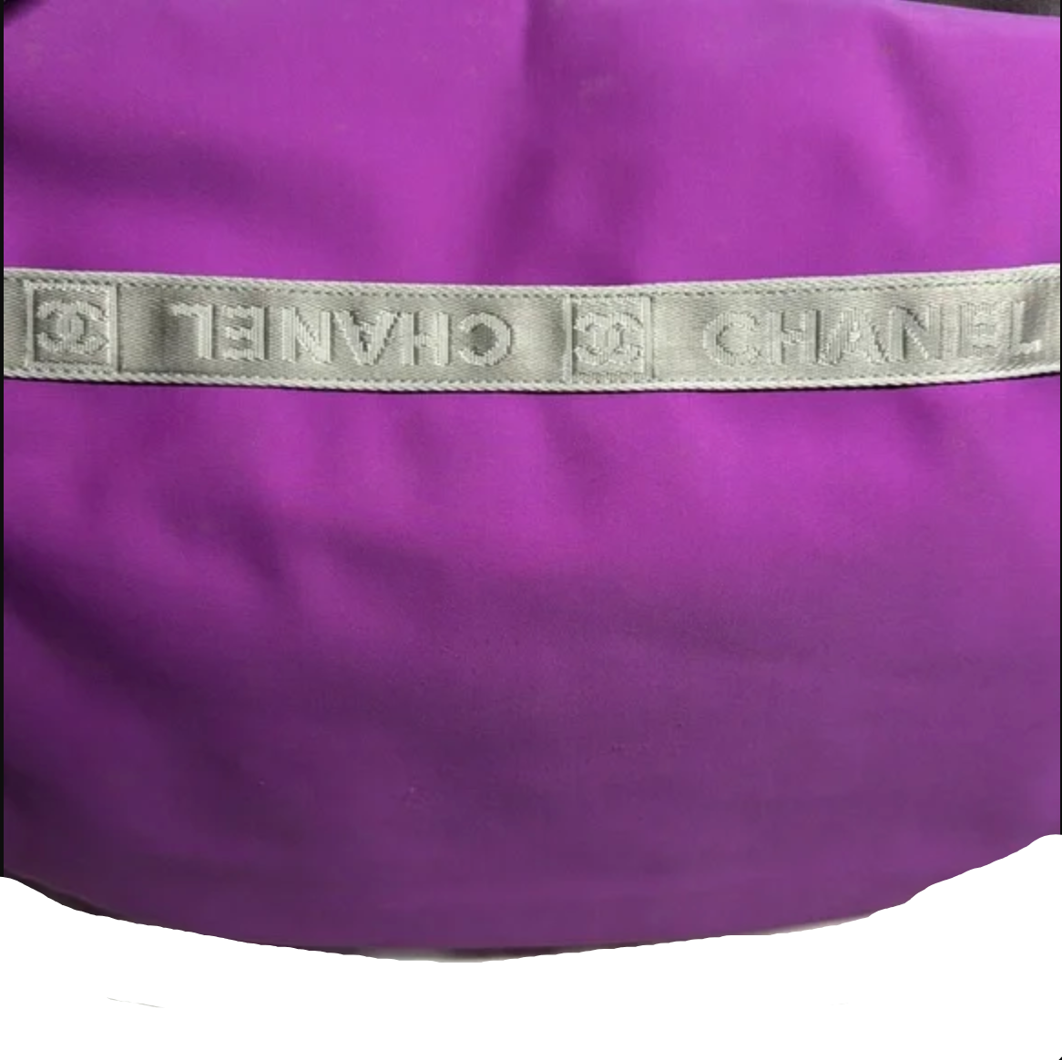 CHANEL Sport Line Flap Messenger Bag