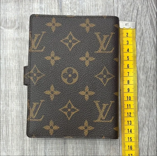 Louis Vuitton Brown Monogram Ring Agenda Cover PM