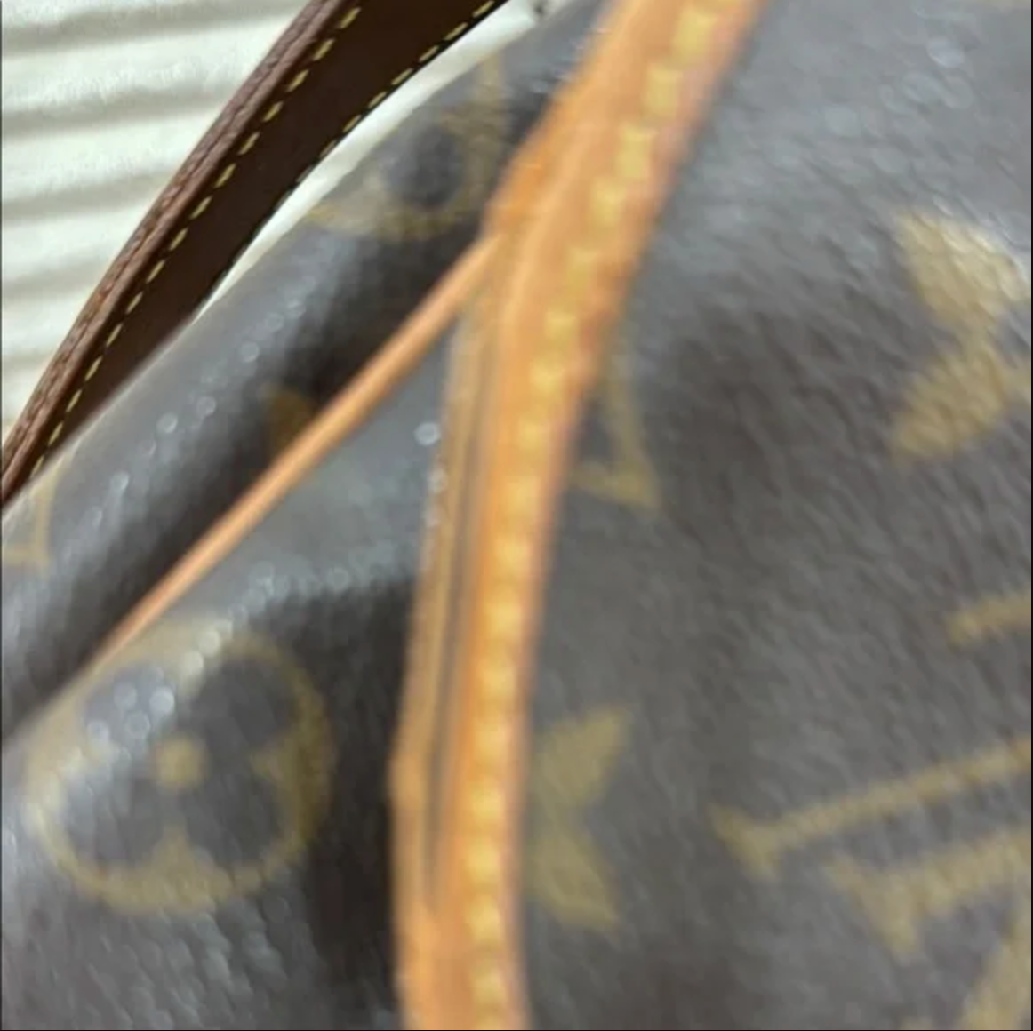 Louis Vuitton Brown Monogram Saumur 35 Crossbody