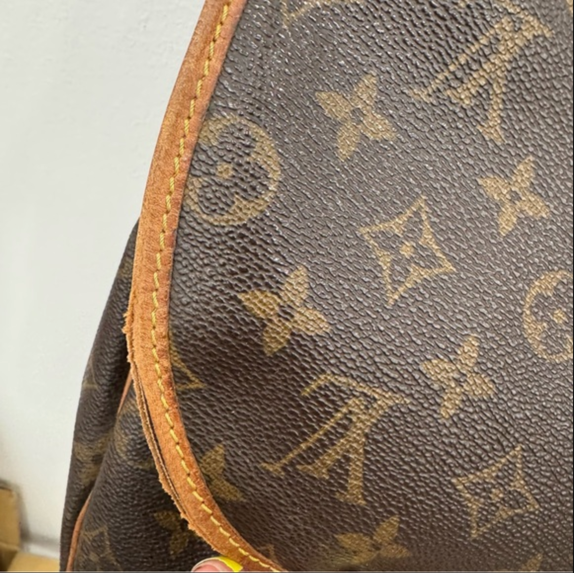 Louis Vuitton Brown Monogram Saumur 35 Crossbody