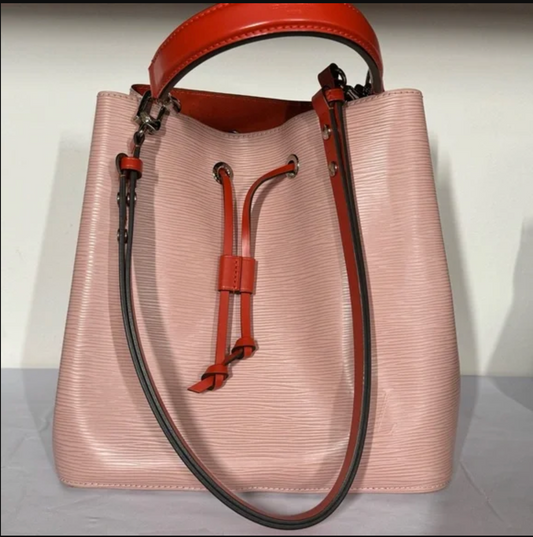 Louis Vuitton Pink/Red EPI  Noe Crossbody/Shoulder bag MM