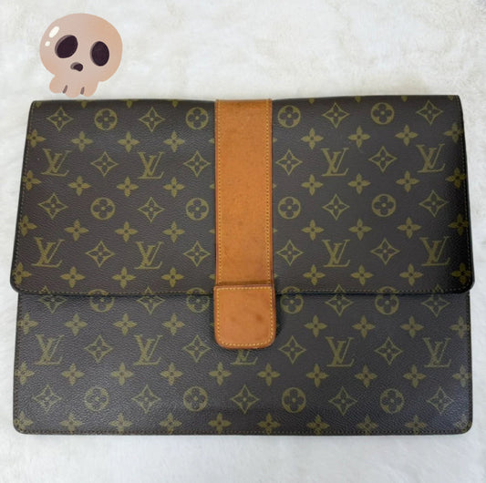 Louis Vuitton Rare Vintage Monogram Lena Portfolio Clutch