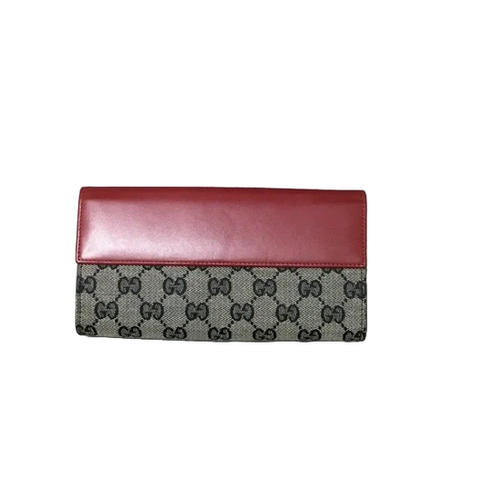 Gucci Jackie GG Canvas Compact Wallet