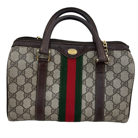Gucci Vintage Ophidia Boston Bag