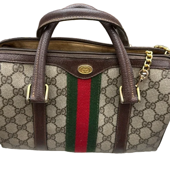 Gucci Vintage Ophidia Boston Bag