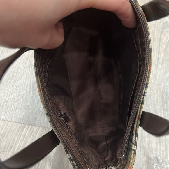 Burberry Nova Check Mini Tote Bag