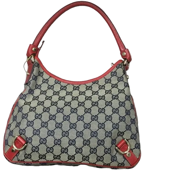 Gucci Red Abbey D-Ring GG Monogram Shoulder Bag