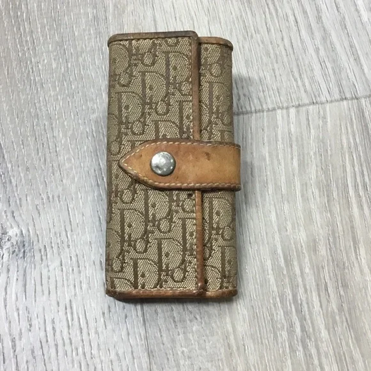 Dior Tan Monogram Key Holder