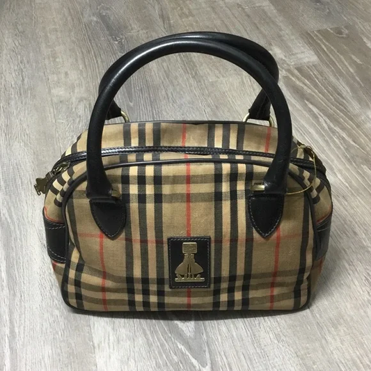 Burberry Limited Edition Nova Check Boston Bag