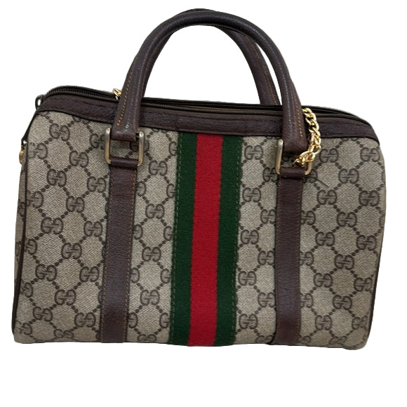 Gucci Vintage Ophidia Boston Bag