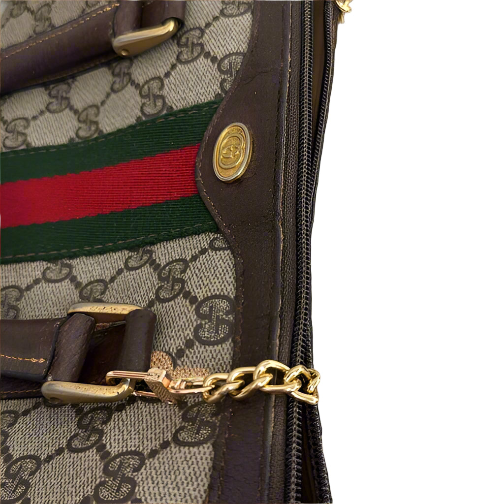 Gucci Vintage Ophidia Boston Bag