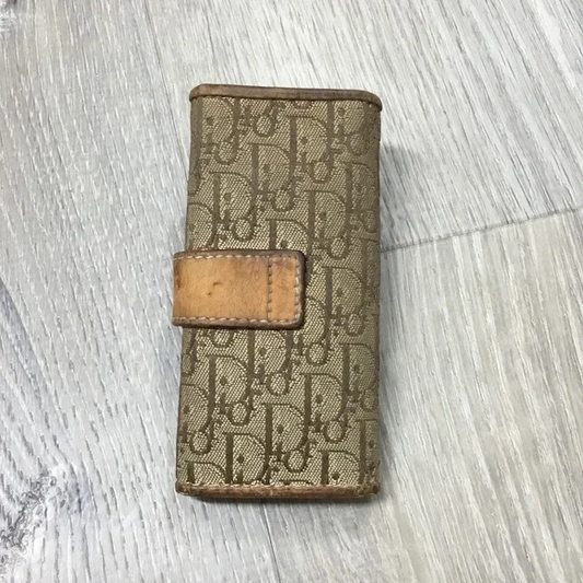 Dior Tan Monogram Key Holder