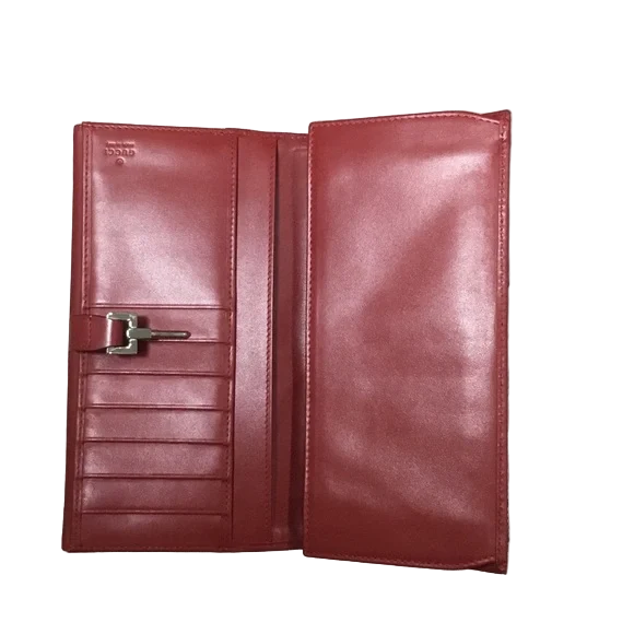 Gucci Jackie GG Canvas Compact Wallet