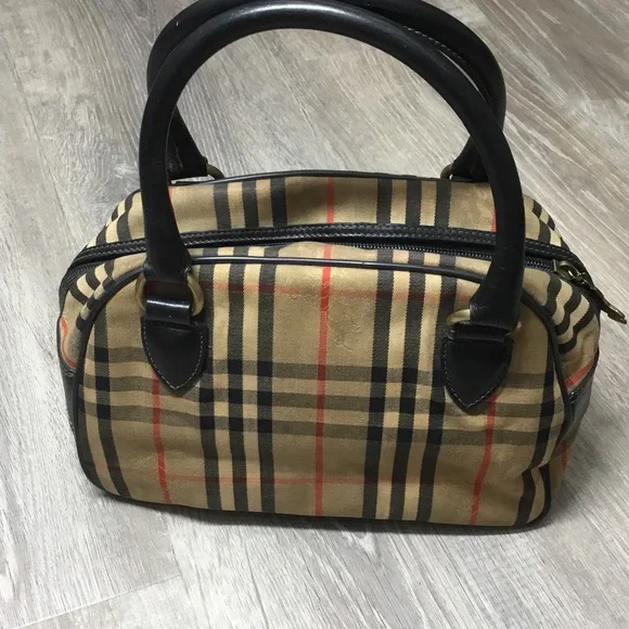 Burberry Limited Edition Nova Check Boston Bag