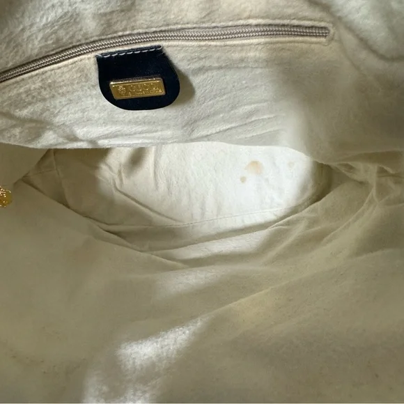 Gucci Floral Canvas Shoulder Bag