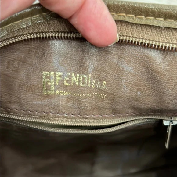 Fendi Zucca Crossbody Bag