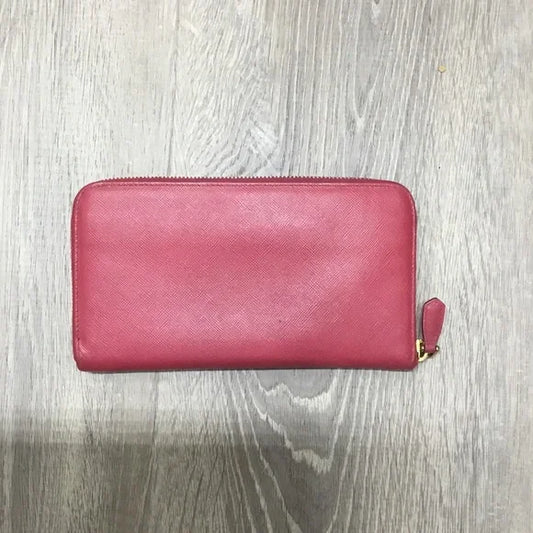 Prada Rose Pink Bow Wallet