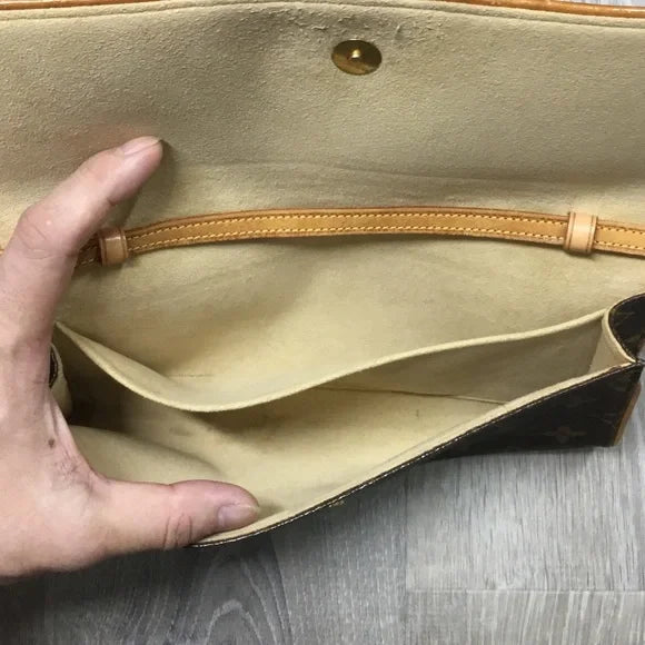Louis Vuitton Monogram Pochette Twin GM Crossbody Bag