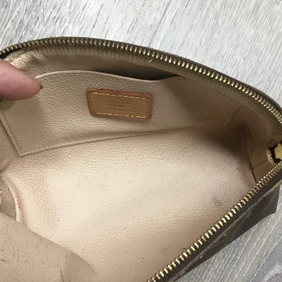 Louis Vuitton Monogram Pochette Cosmetic Pouch
