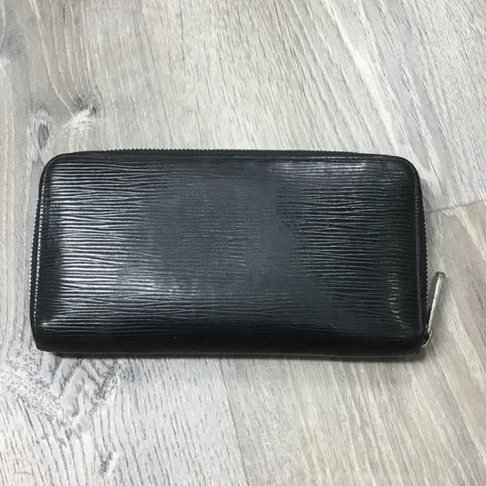 Louis Vuitton Black Epi Leather Zippy Wallet